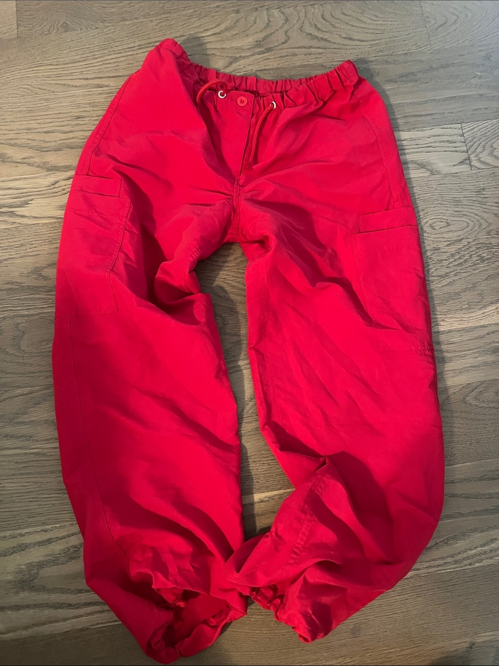 Weissman Bright Red Kids Jogger Pants